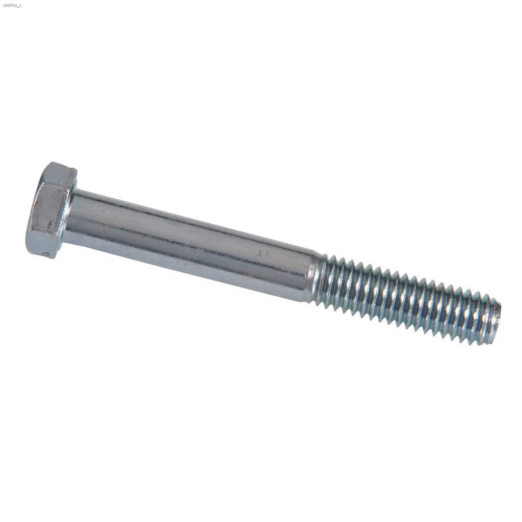 M4 x 0.7 x 10 mm Grade 8.8 Zinc Plated Hex Cap Screw-4/Pack