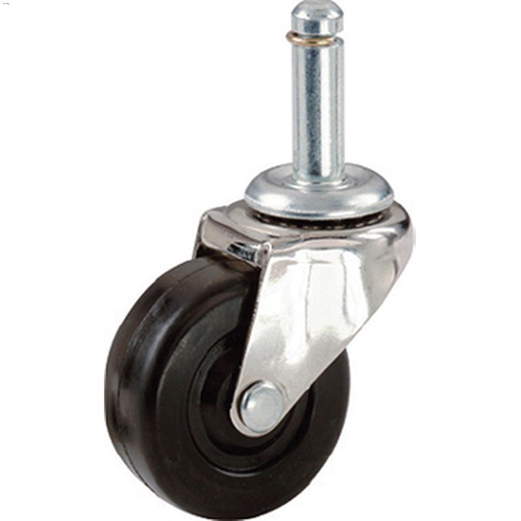 2" Black Wheel Friction Grip Ring Caster