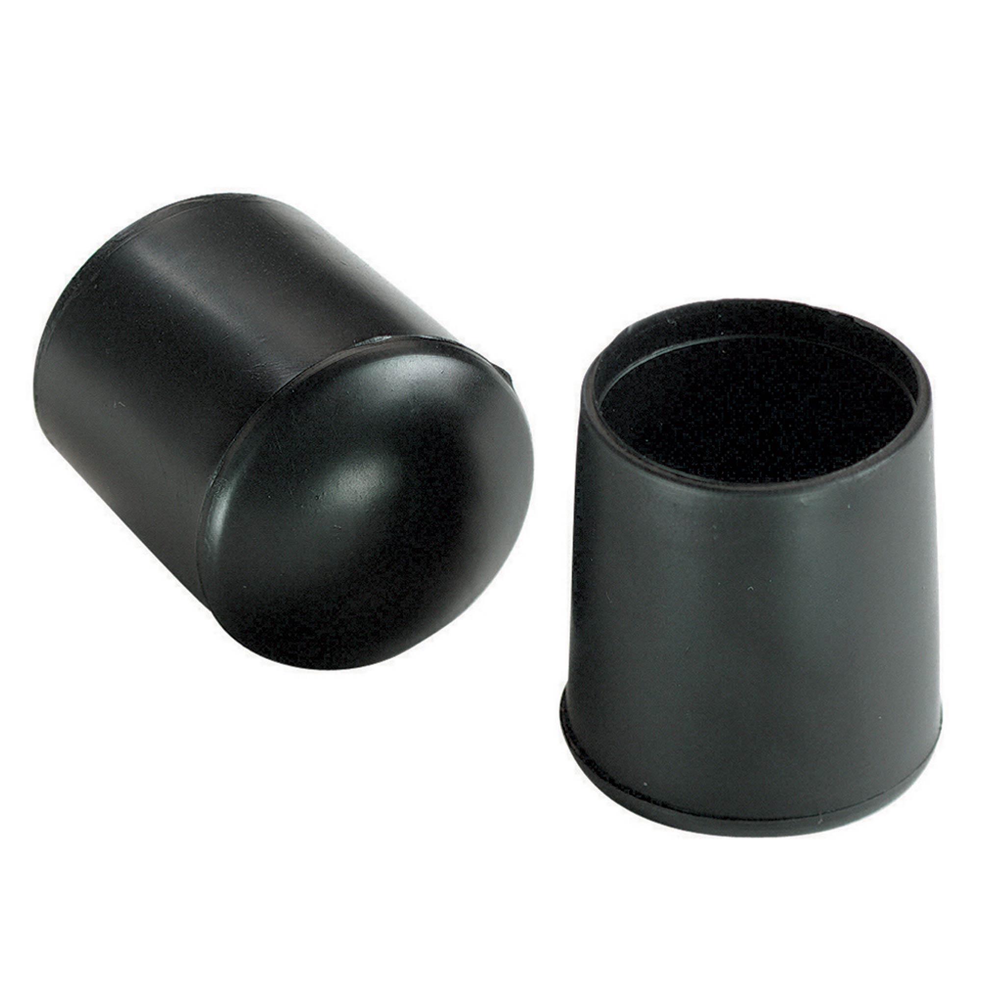 1-1/8" Black Plastic Leg Tip