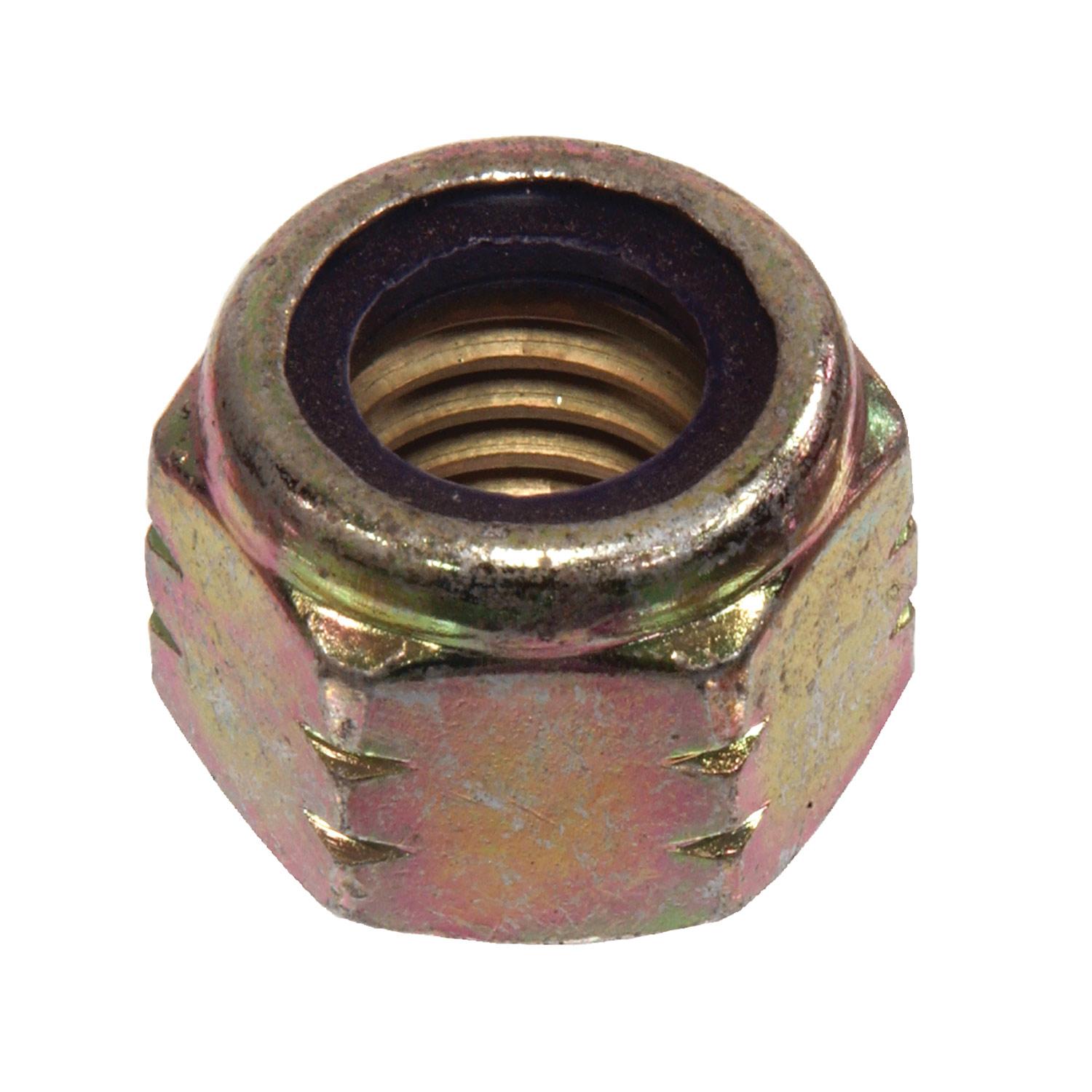 7/16-14 Grade C Zinc Plated Hardened Stop Nut