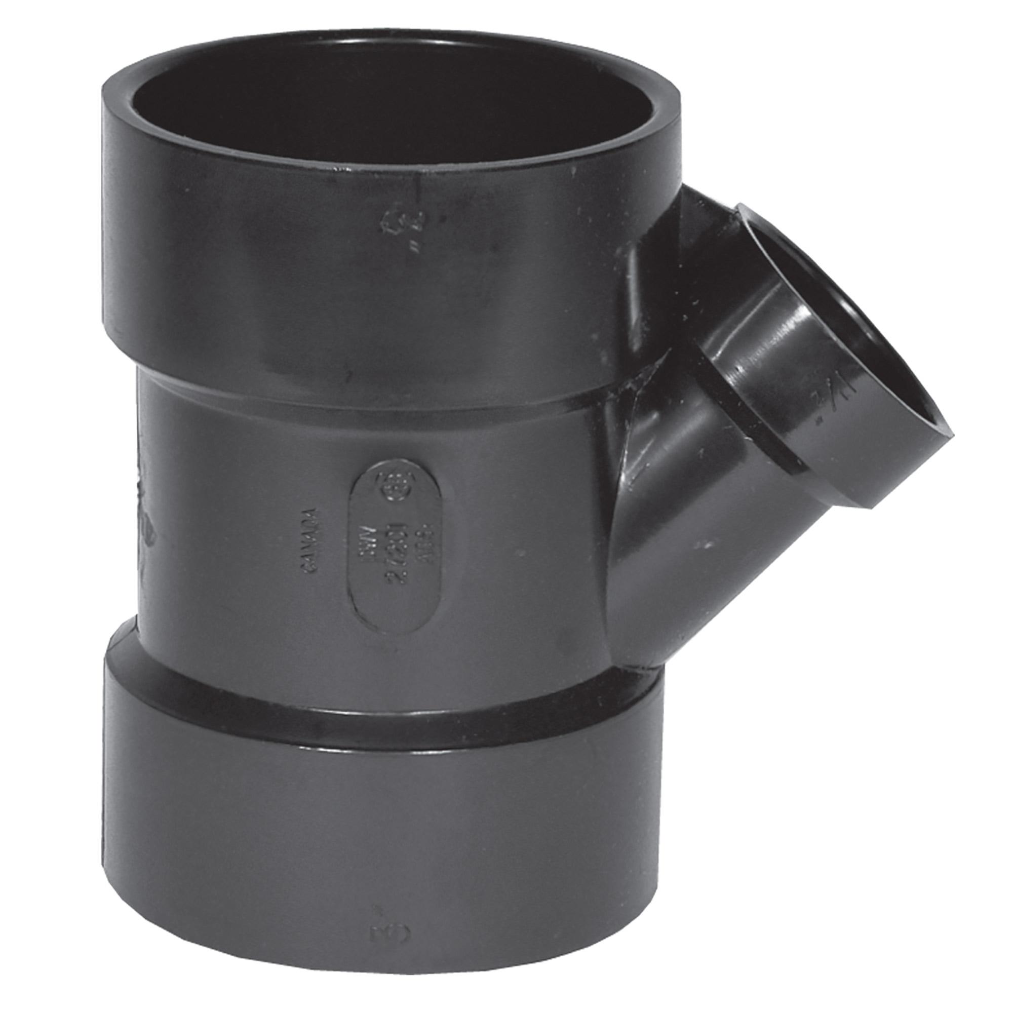 3" x 3" 1-1/2" ABS 45 deg Pipe Wye