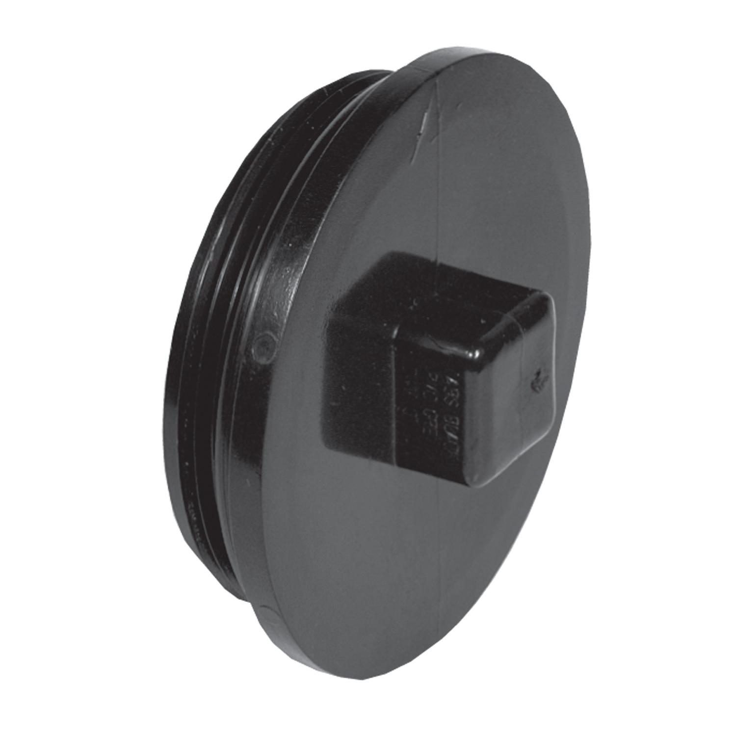 2" ABS Cleanout Plug With O-Ring & Gasket