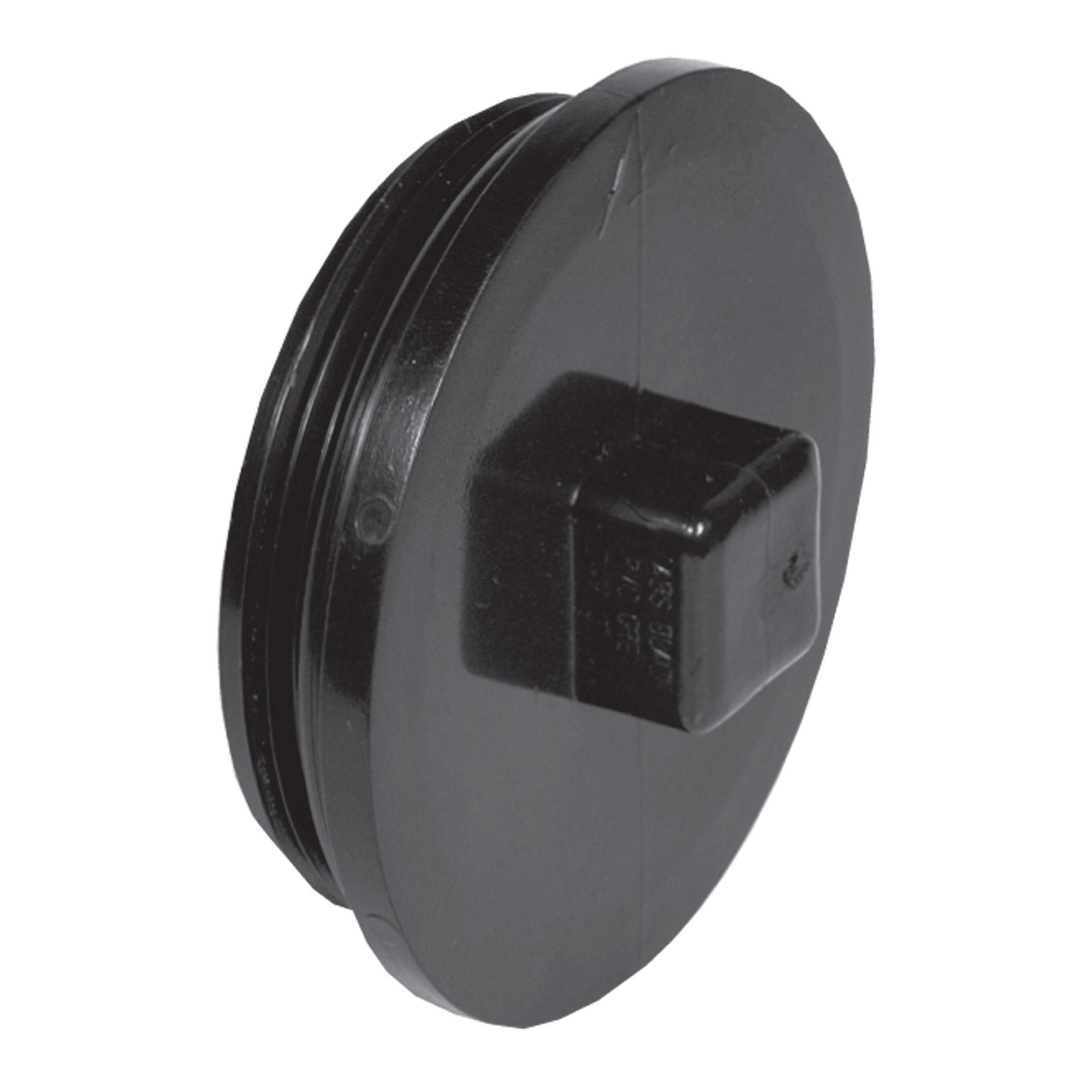 4" ABS Cleanout Plug With O-Ring & Gasket