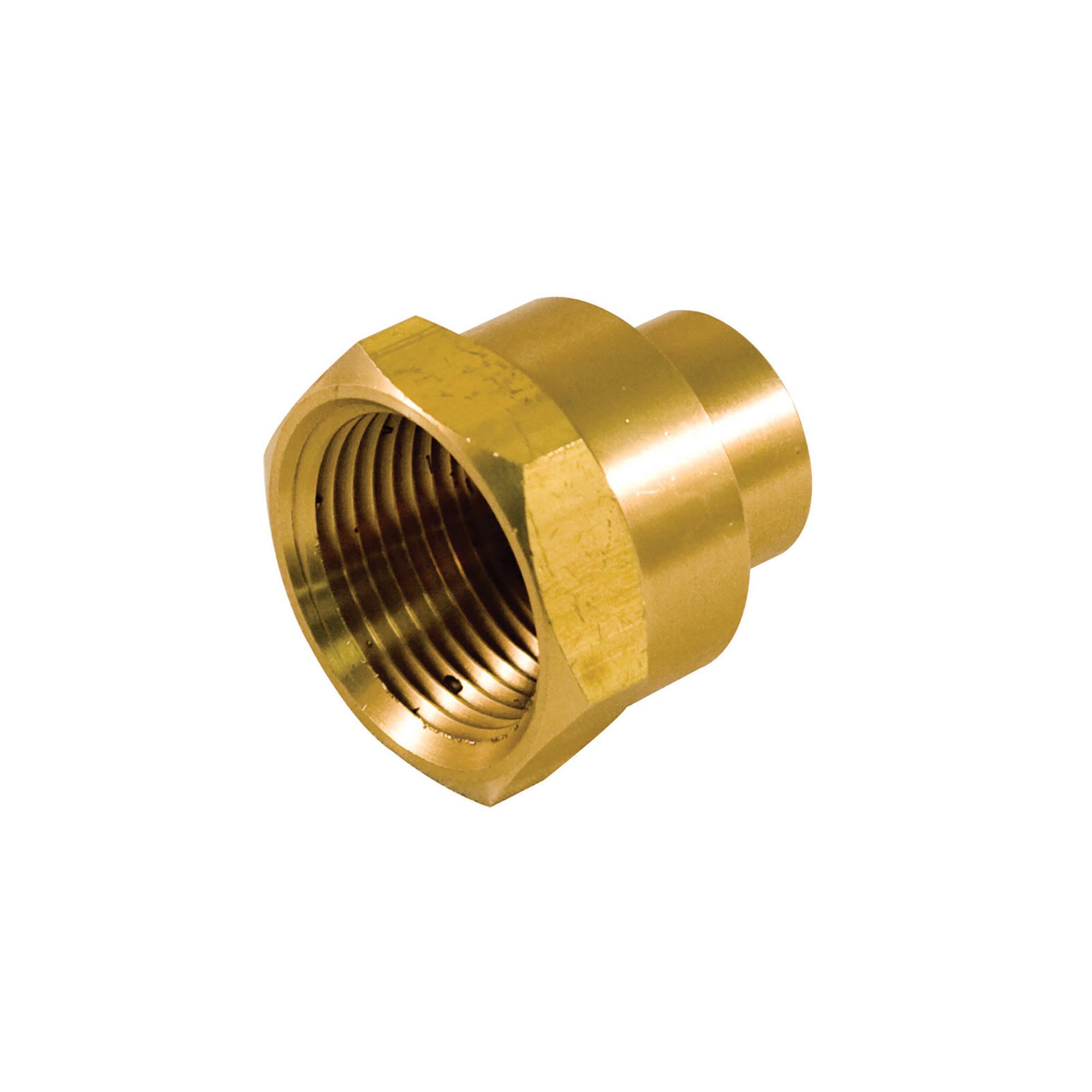 1/2" x 3/4" No Lead Bar Stock Adapter Sweat x FIP