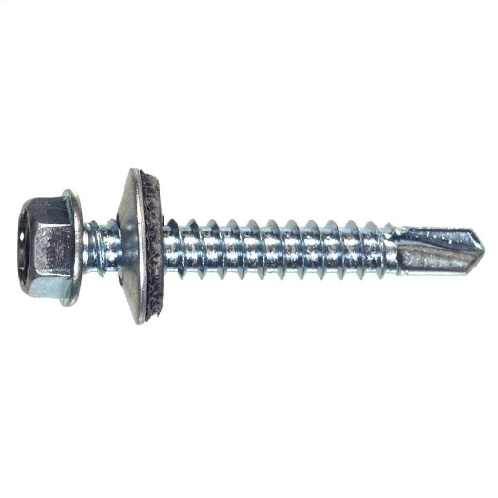 #10 x 1/2" Zinc HWH Sheet Metal Screw-80/Pack