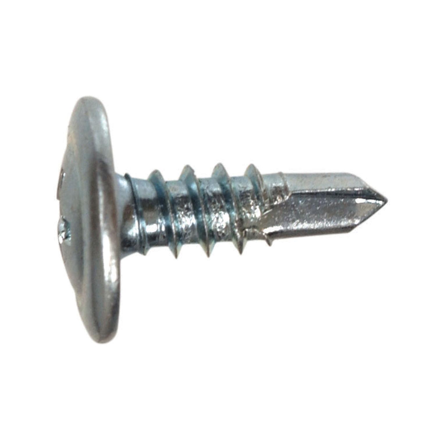 #8 x 1-1/4" Zinc Truss Head Lath Sheet Metal Screw-75/Pack