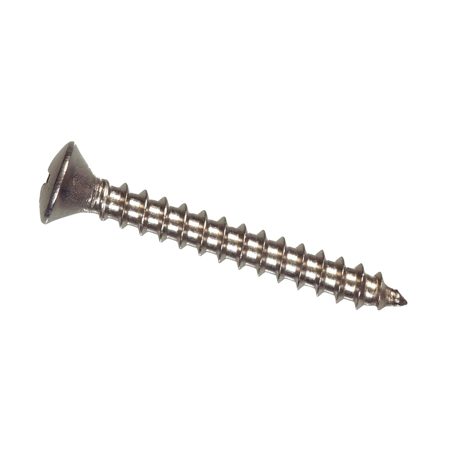 #10 x 1-1/4" Oval Head Sheet Metal Screw