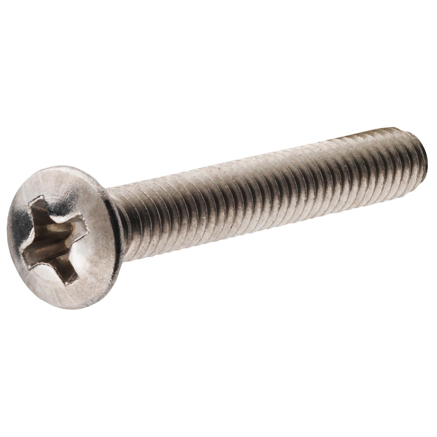 #6-32 x 1" Oval Head Machine Screw