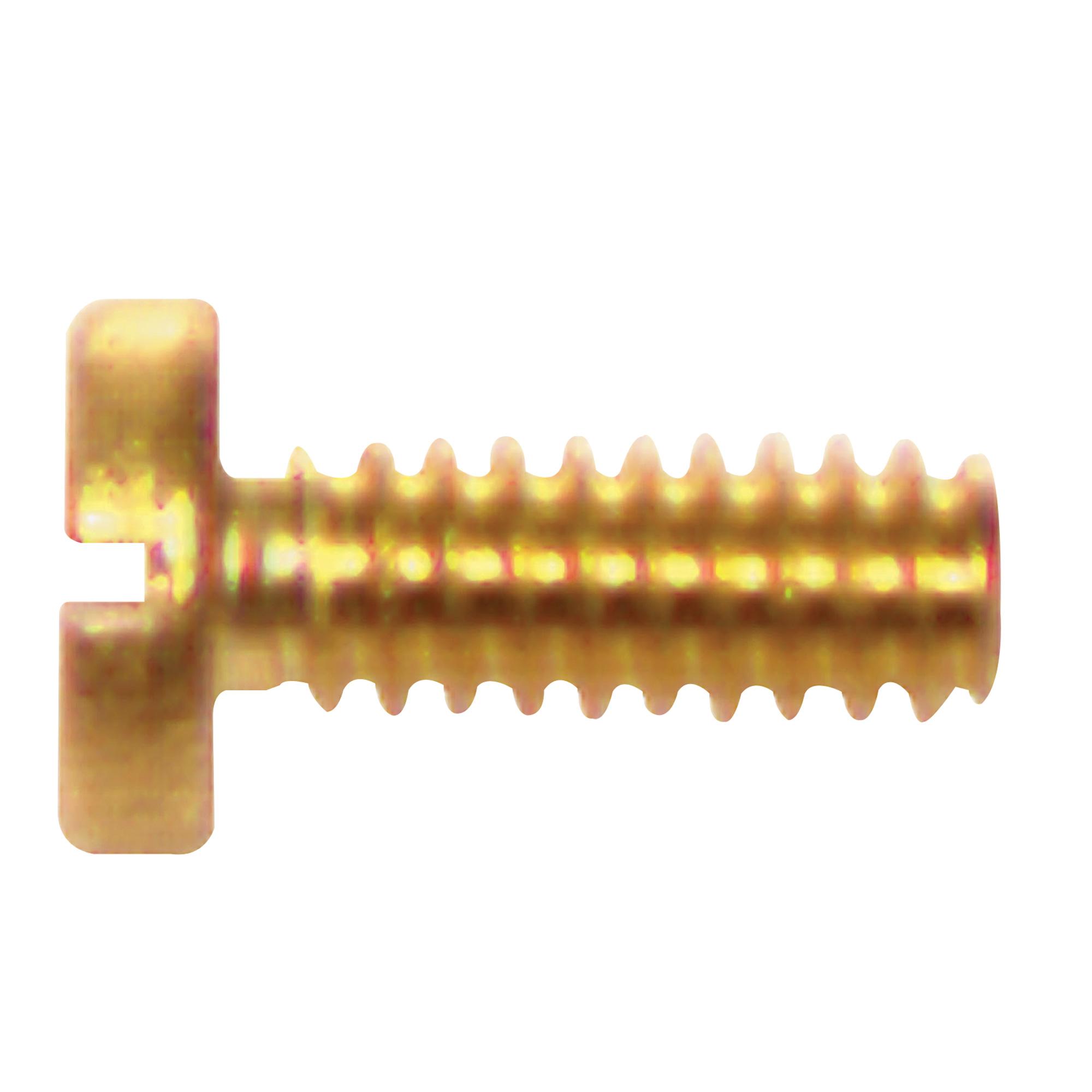 1/4-20 x 1" Pan Head Machine Screw-2/Pack