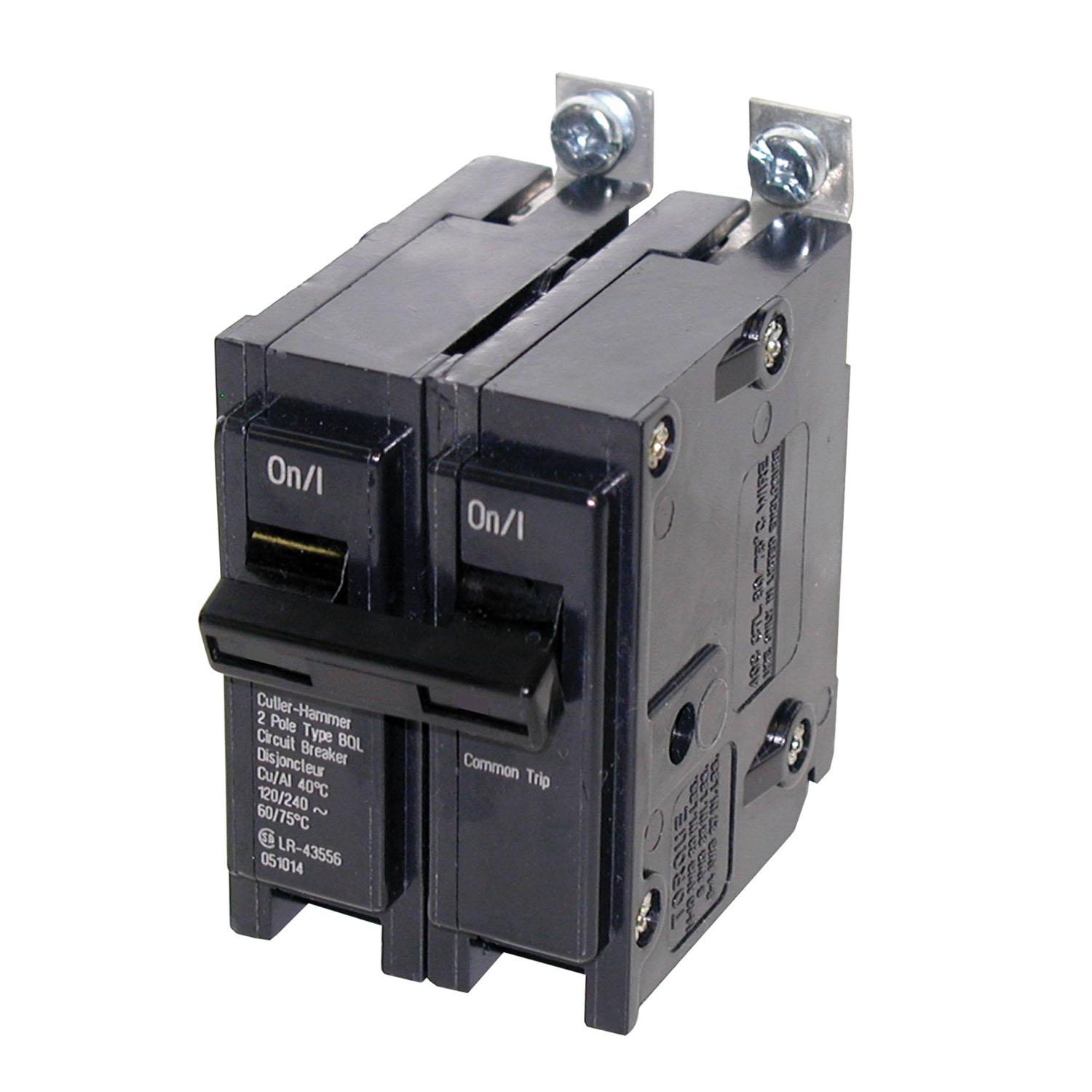 2 Pole Type BQL Classic Replacement Circuit Breaker