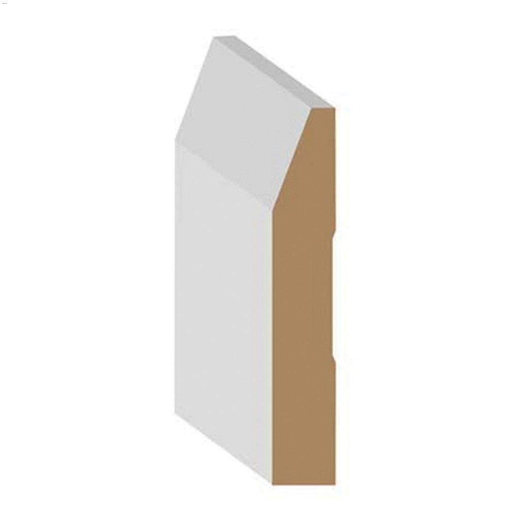 3-1/2" x 5/8" x 8' Chambranle biseauté MDF Decosmart