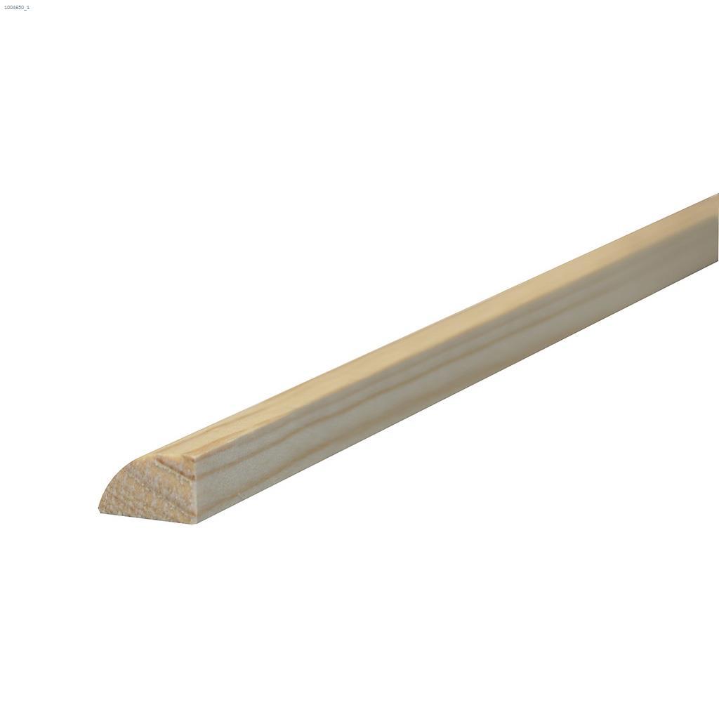 11/16" x 7/16" x 8' Quart de rond en pin