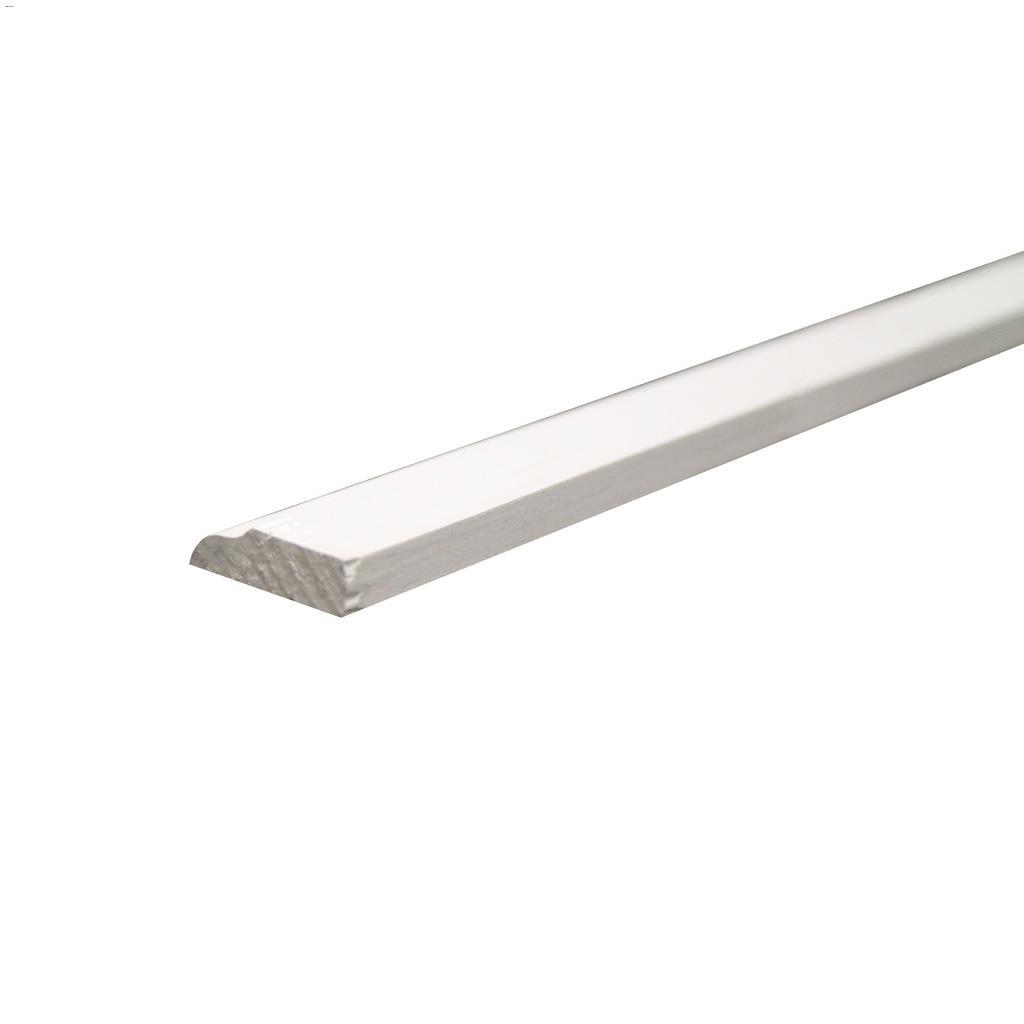 1-3/16" x 7/16" x 7' Primed Pine Colonial Door Stop Moulding