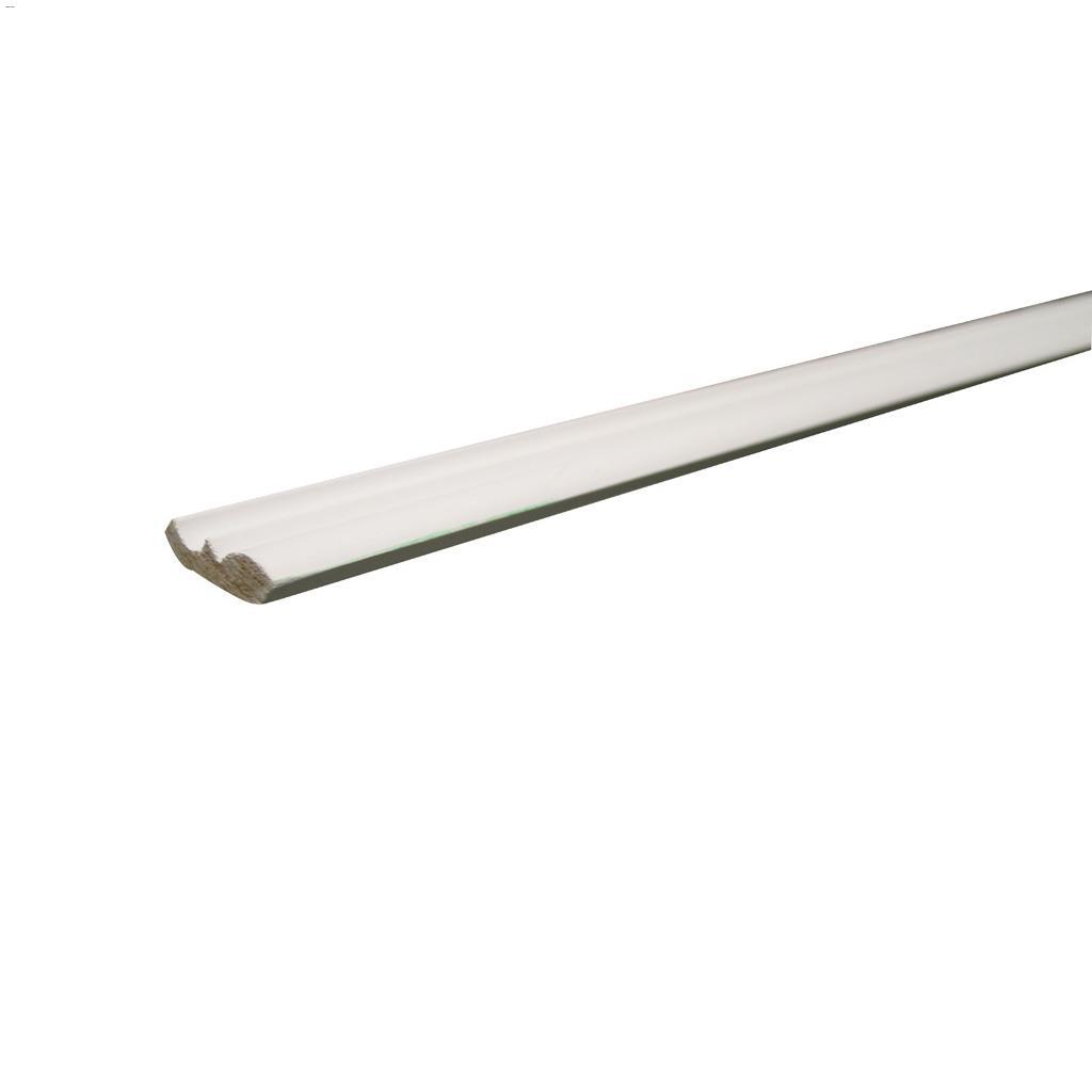 1-5/8" x 7/16" x 8' Primed Pine Crown Moulding