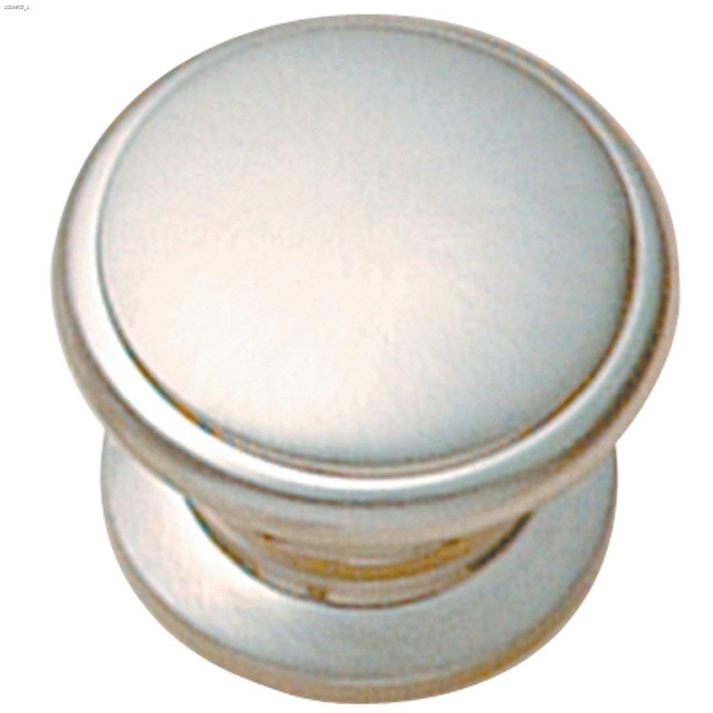 Bouton Traditionnel en Nickel Satiné de 1 1/4"