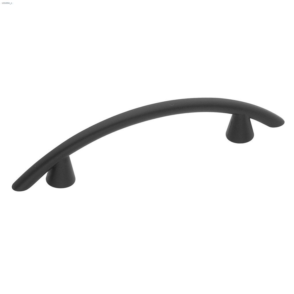 2.52" Black Matte Metropolis Door Pull/Handle