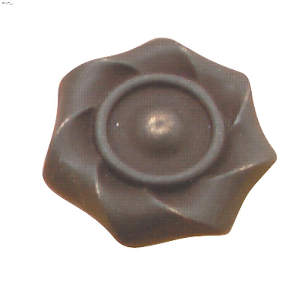 1-1/4" Black Iron Charleston Blacksmith Door Knob