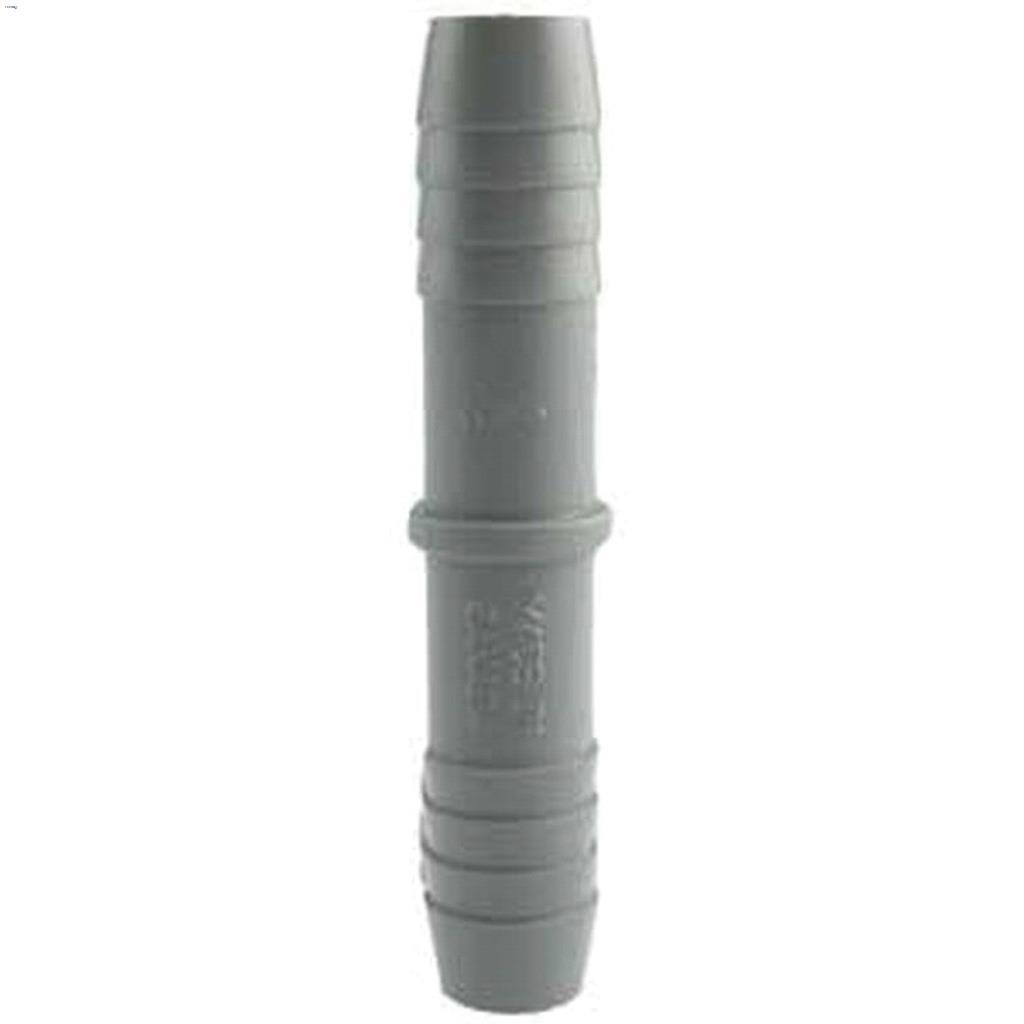 1/2" Bout d'insertion raccord de tuyau en polyéthylène gris