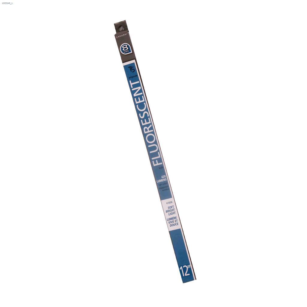T5 Bi-Pin 8W 12" Fluorescent Bulb