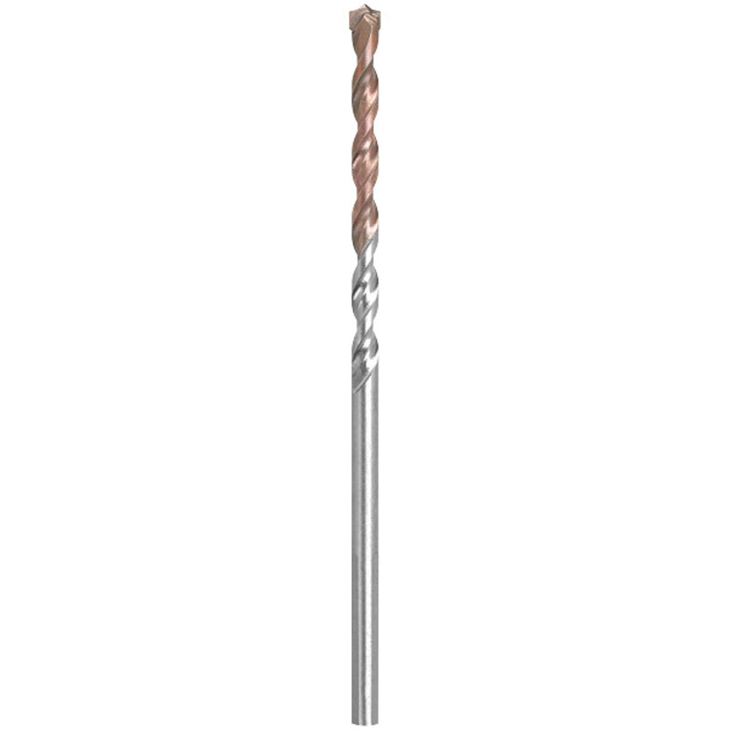 1/4" x 6" Round Shank Hammer Drill Bit