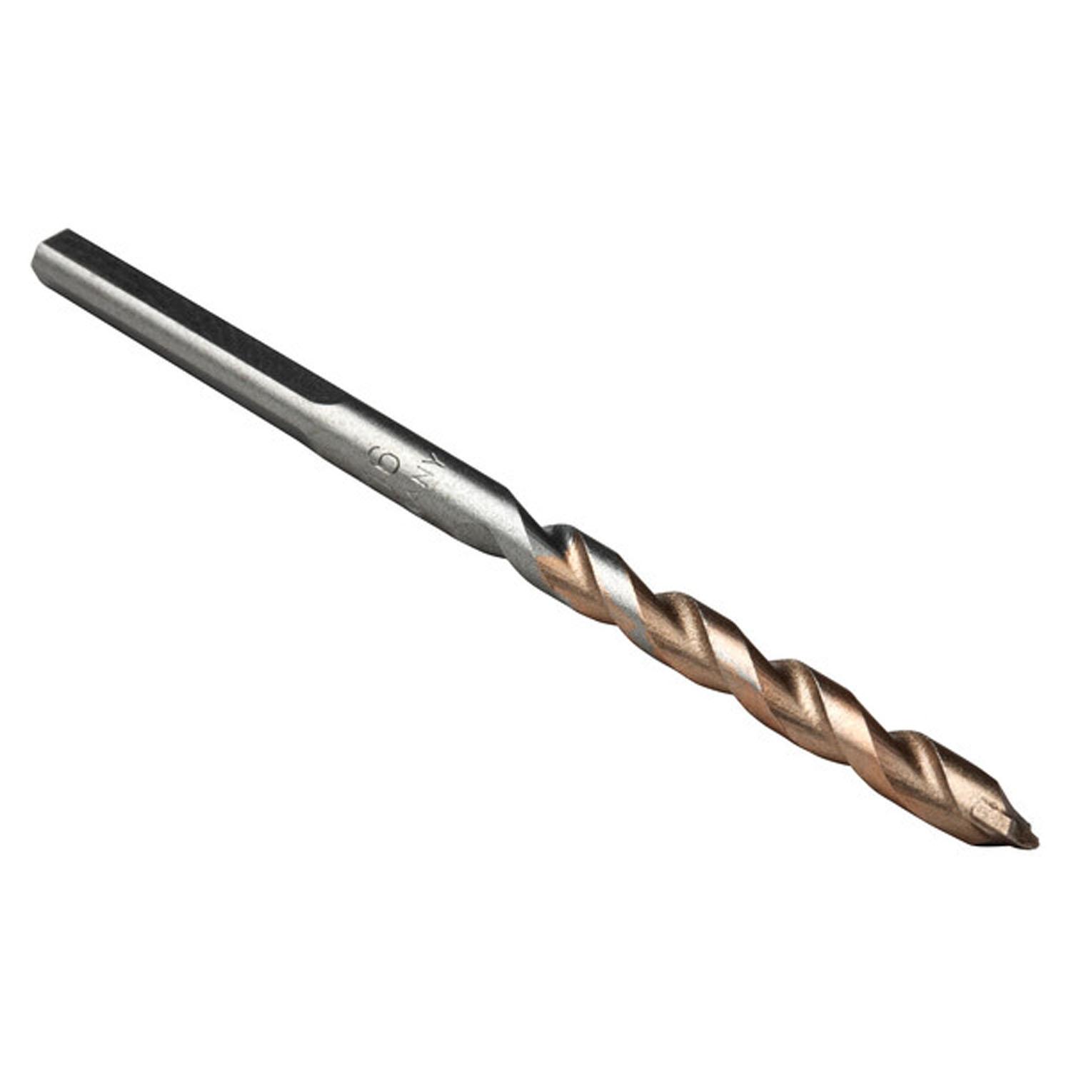 3/16" x 3" Round Shank Hammer Drill Bit