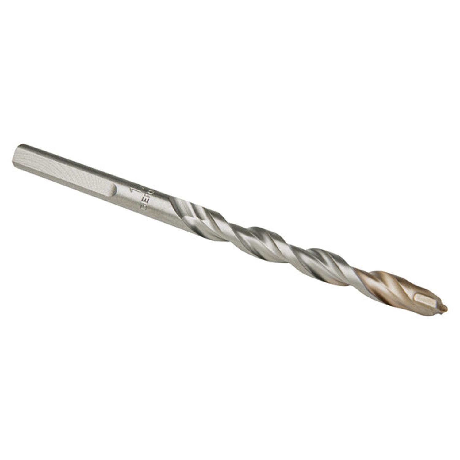 1/4" x 4" Round Shank Hammer Drill Bit