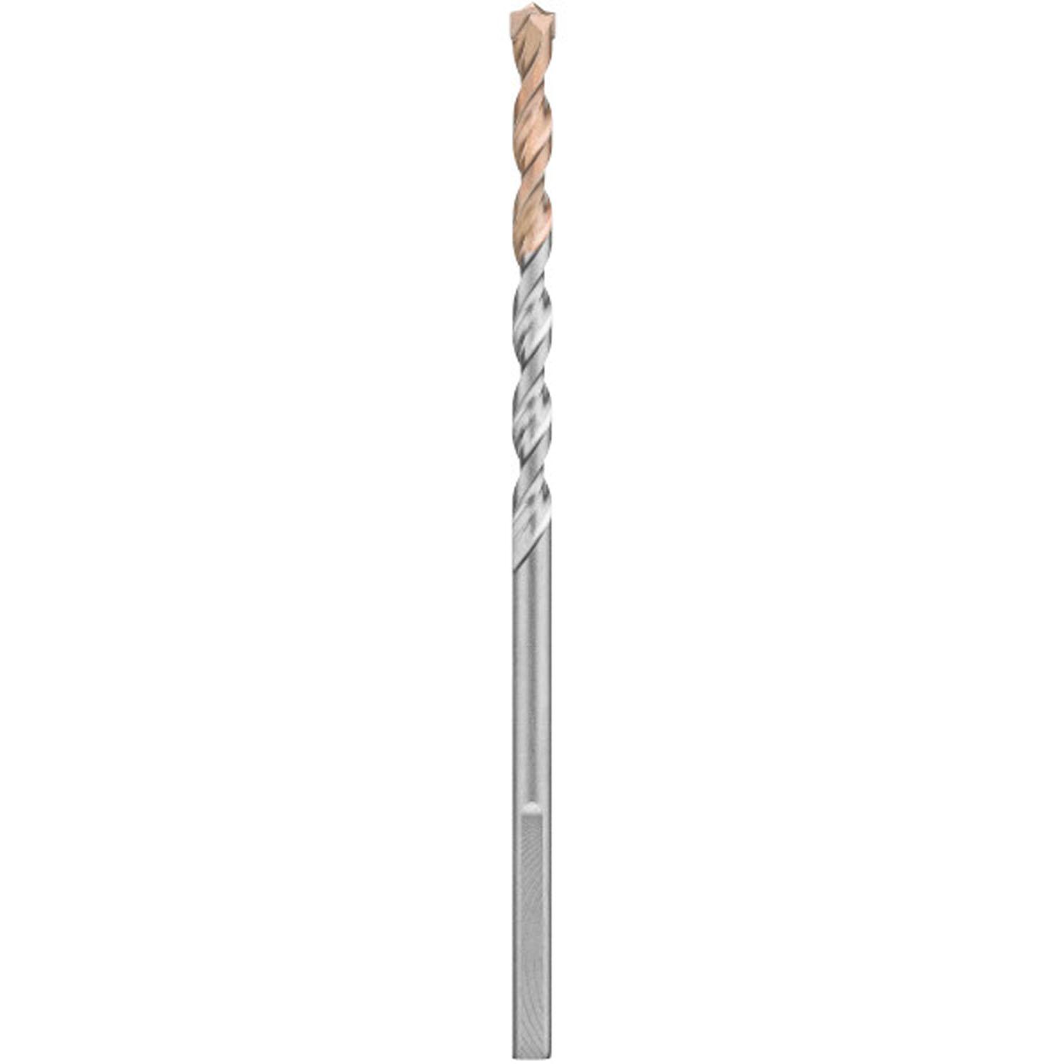 3/8" x 6" Round Shank Hammer Drill Bit