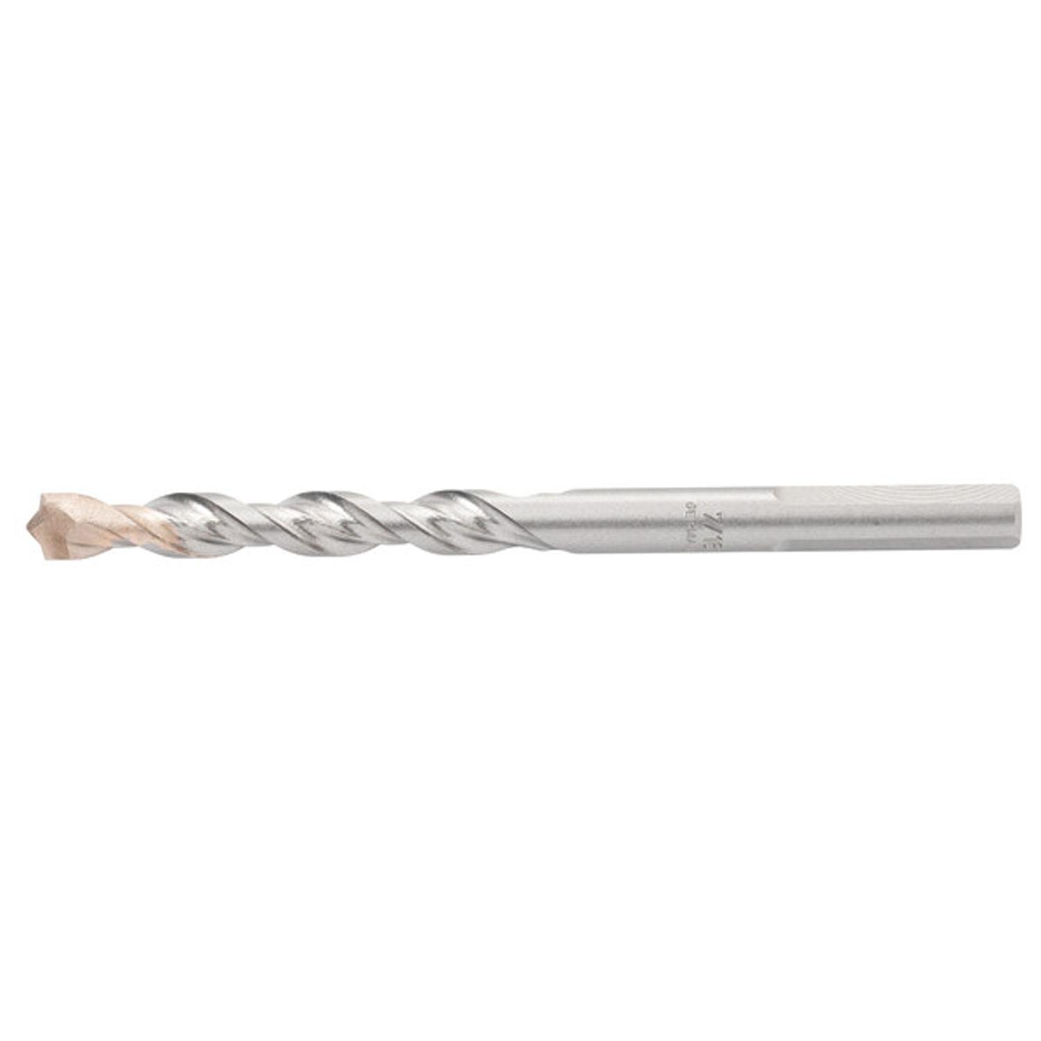 7/16" x 6" Round Shank Hammer Drill Bit