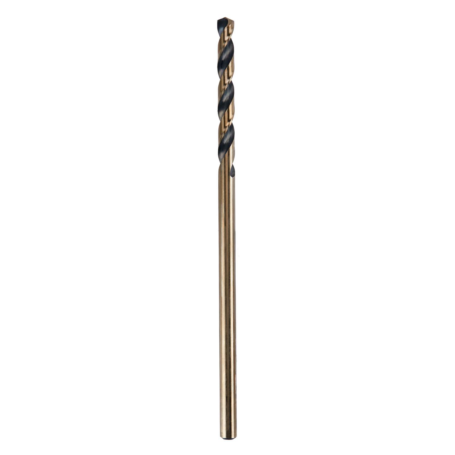1/2" x 12" Black Oxide High Speed Steel Drill Bit
