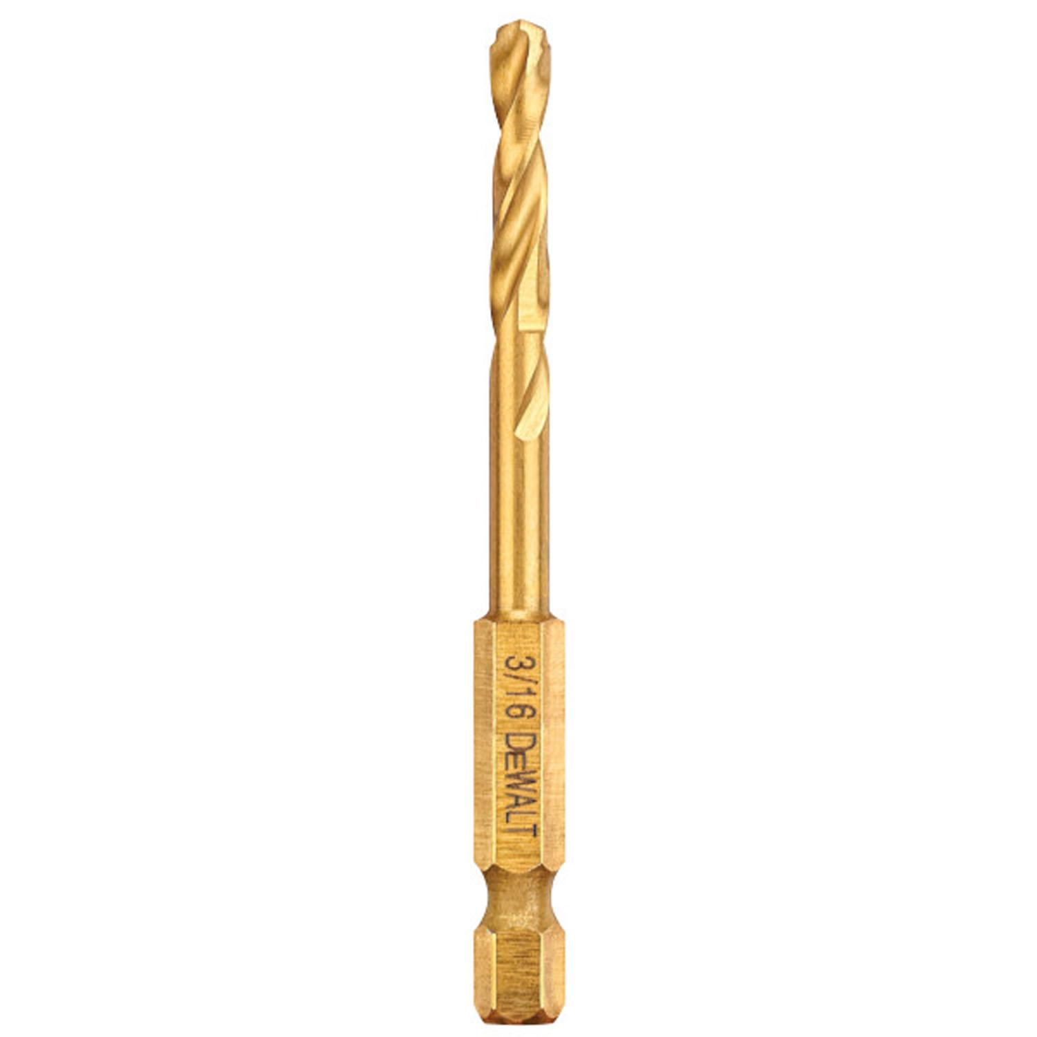 Impact Ready 3/16" Titanium Drill Bit