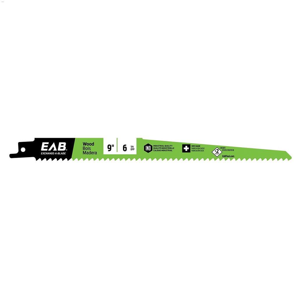 9" 6 TPI Bi-Metal Industrial Reciprocating Saw Blade