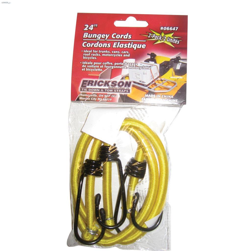 24" x 8 Corde élastique standard de mm, 2/pqt