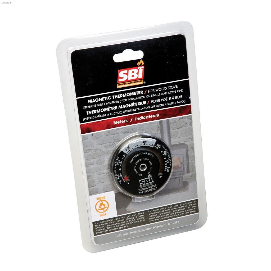 Single Wall Magnetic Stove Thermometer