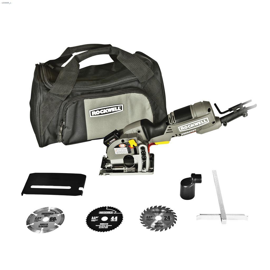 VersaCut 10' Cord Mini Circular Saw Kit With Laser