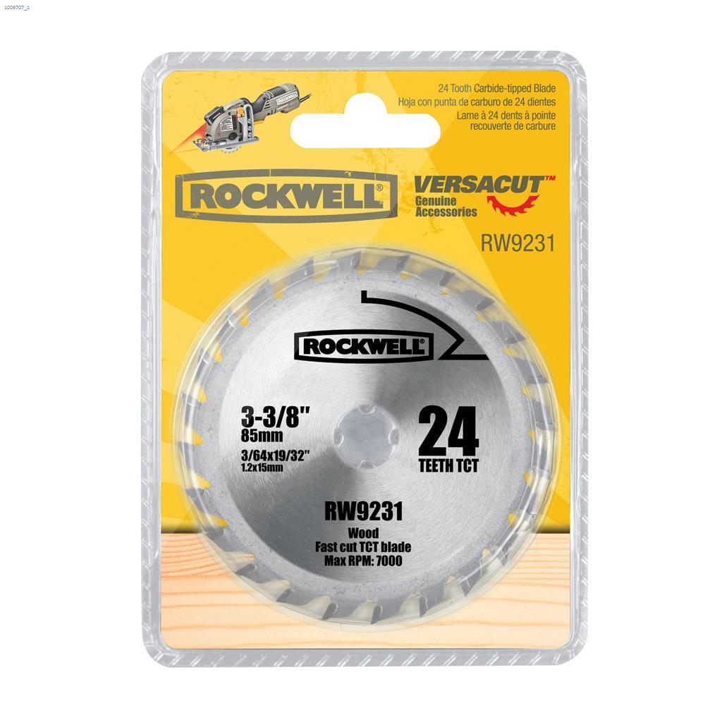3-3/8" 24 Teeth Carbide Fast Cut Circular Saw Blade