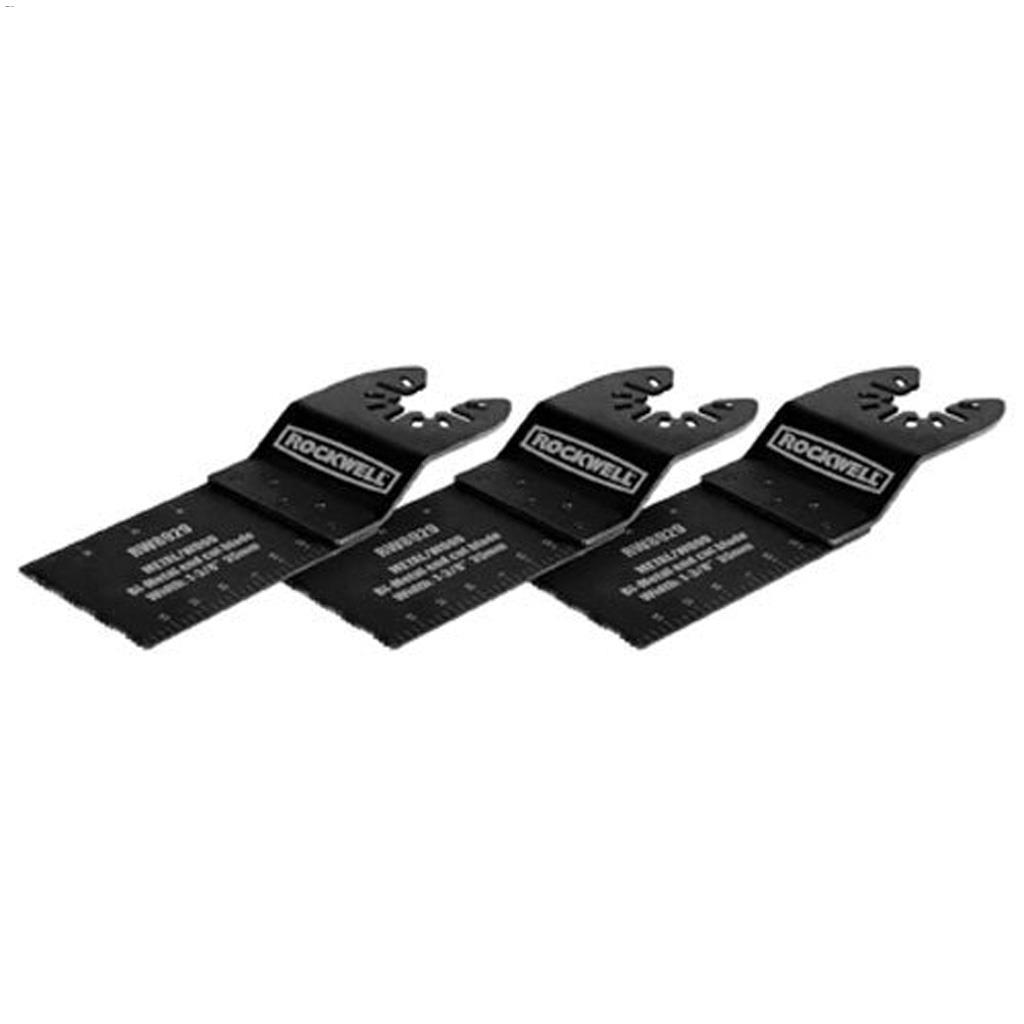 1-3/8" Bi-Metal Wood & Nail Plunge Cut Blade-3/Pack