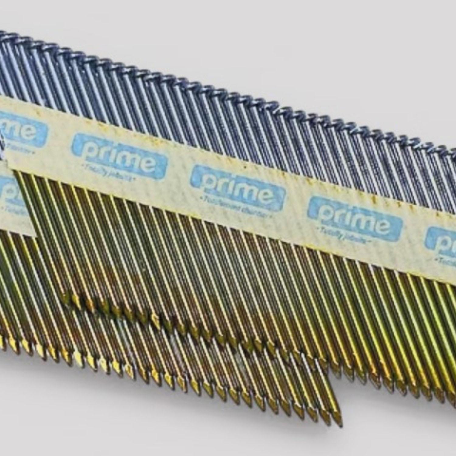 3-1/4" x 0.12" Bright 34 Degree Framing Nail -2000/Box