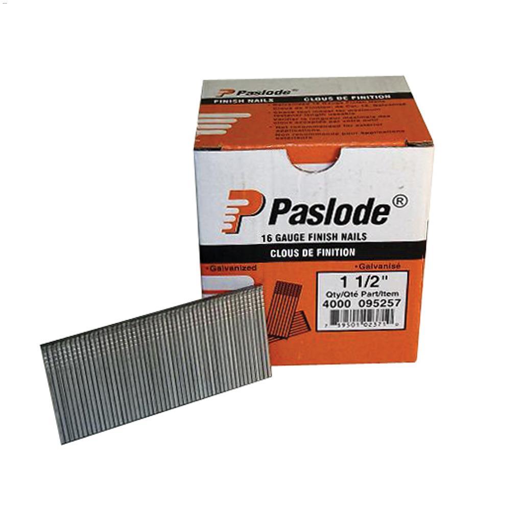 1-1/2" 16 Gauge Galvanized Finishing Nail-4000/Box