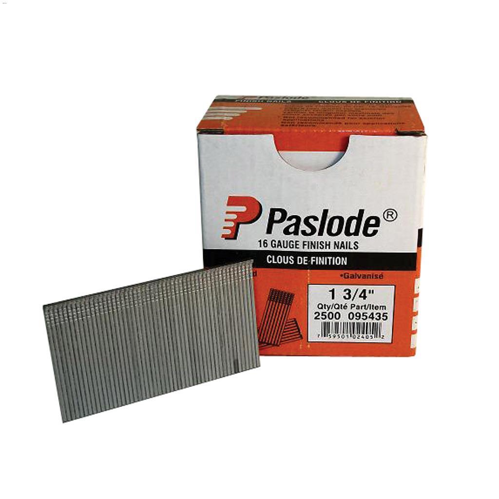 1-3/4" 16 Gauge Galvanized Finishing Nail-2500/Box