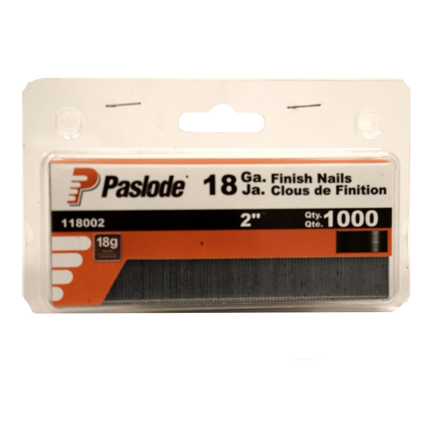 2" 18 Gauge Galvanized Brad Nail-1000/Box