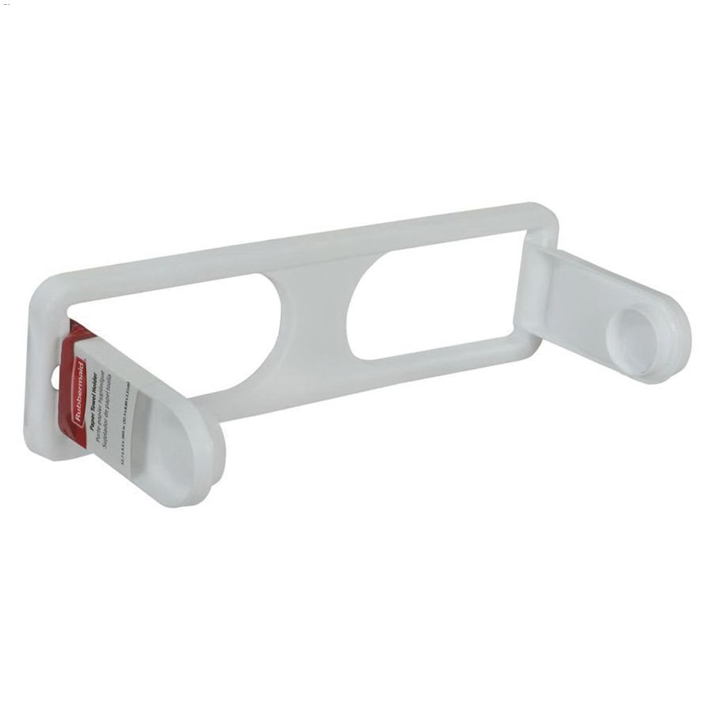 3.937" x 4.312" x 14-5/8" White Paper Towel Holder