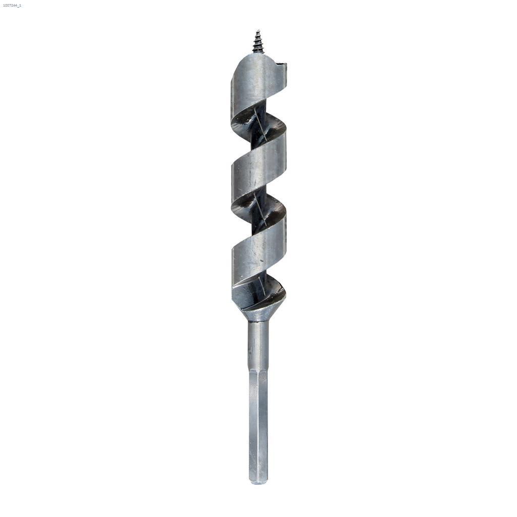 1" x 8" High Carbon Steel High Speed Wood Auger Bit