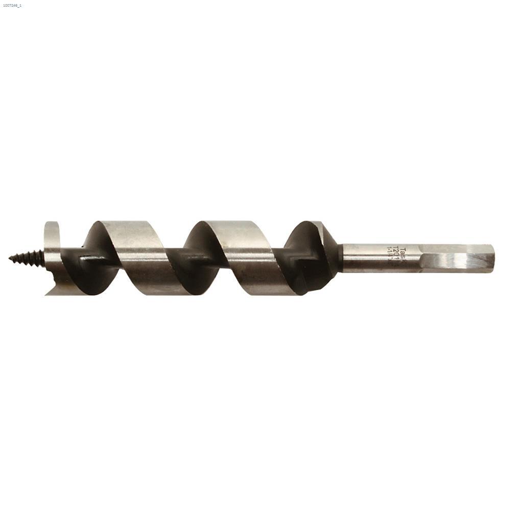 1/4" x 8" High Carbon Steel High Speed Wood Auger Bit