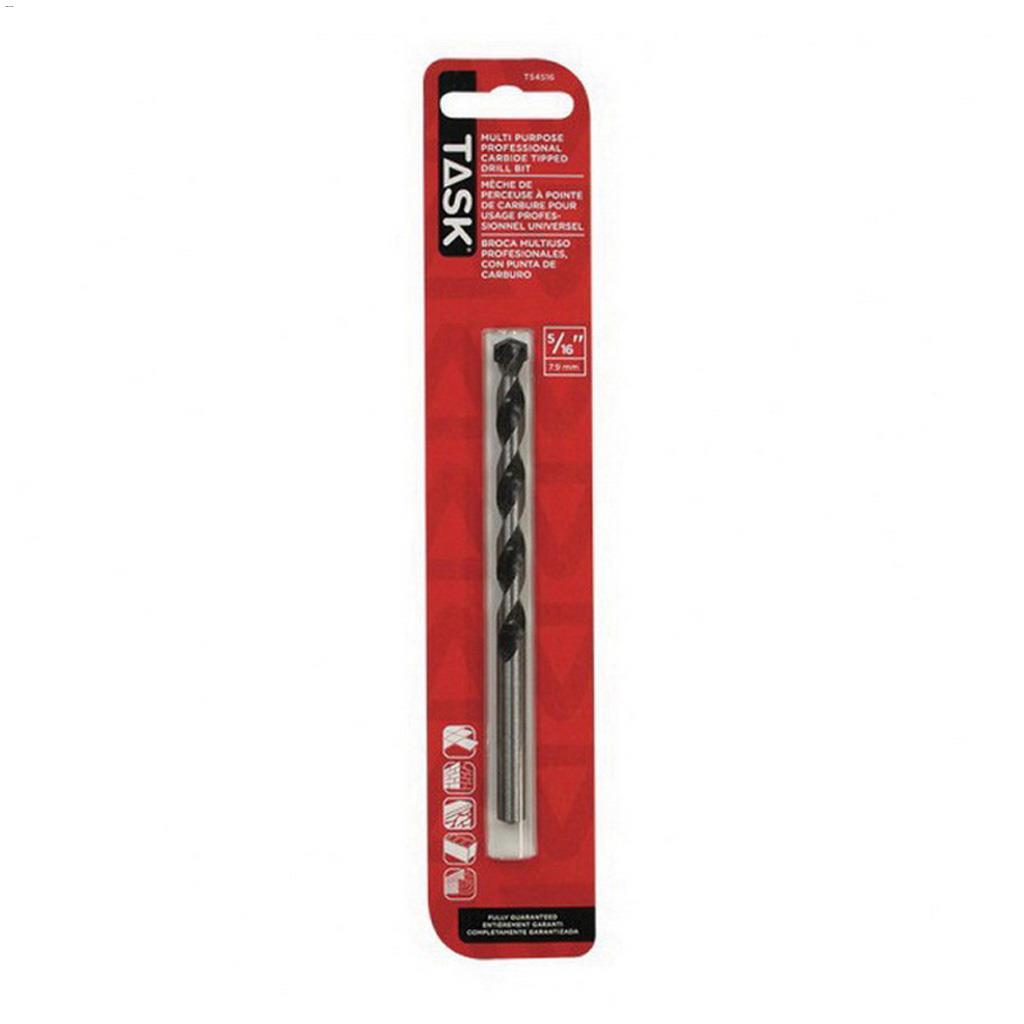 5/16" Tungsten Carbide Multi-Purpose Drill Bit