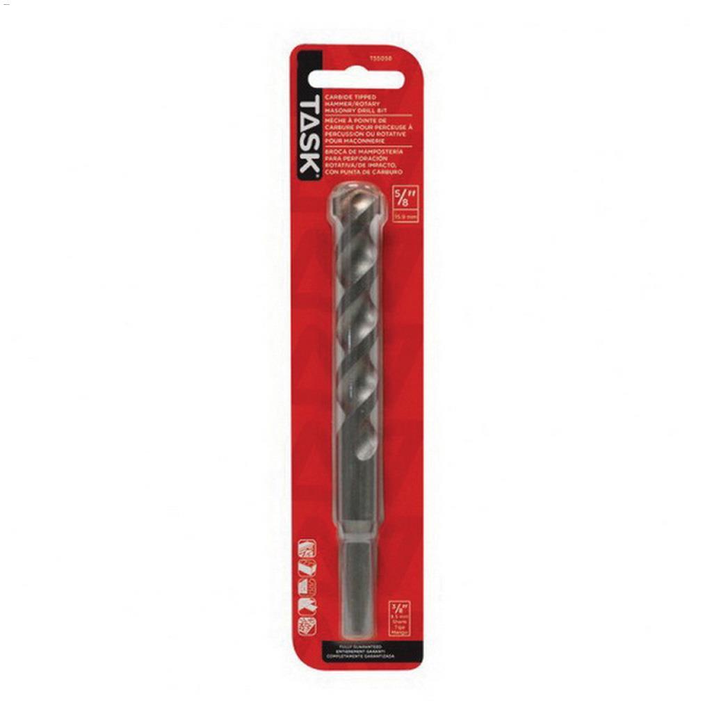 5/8" Carbide Rotary Percussion Masonry Drill Bit