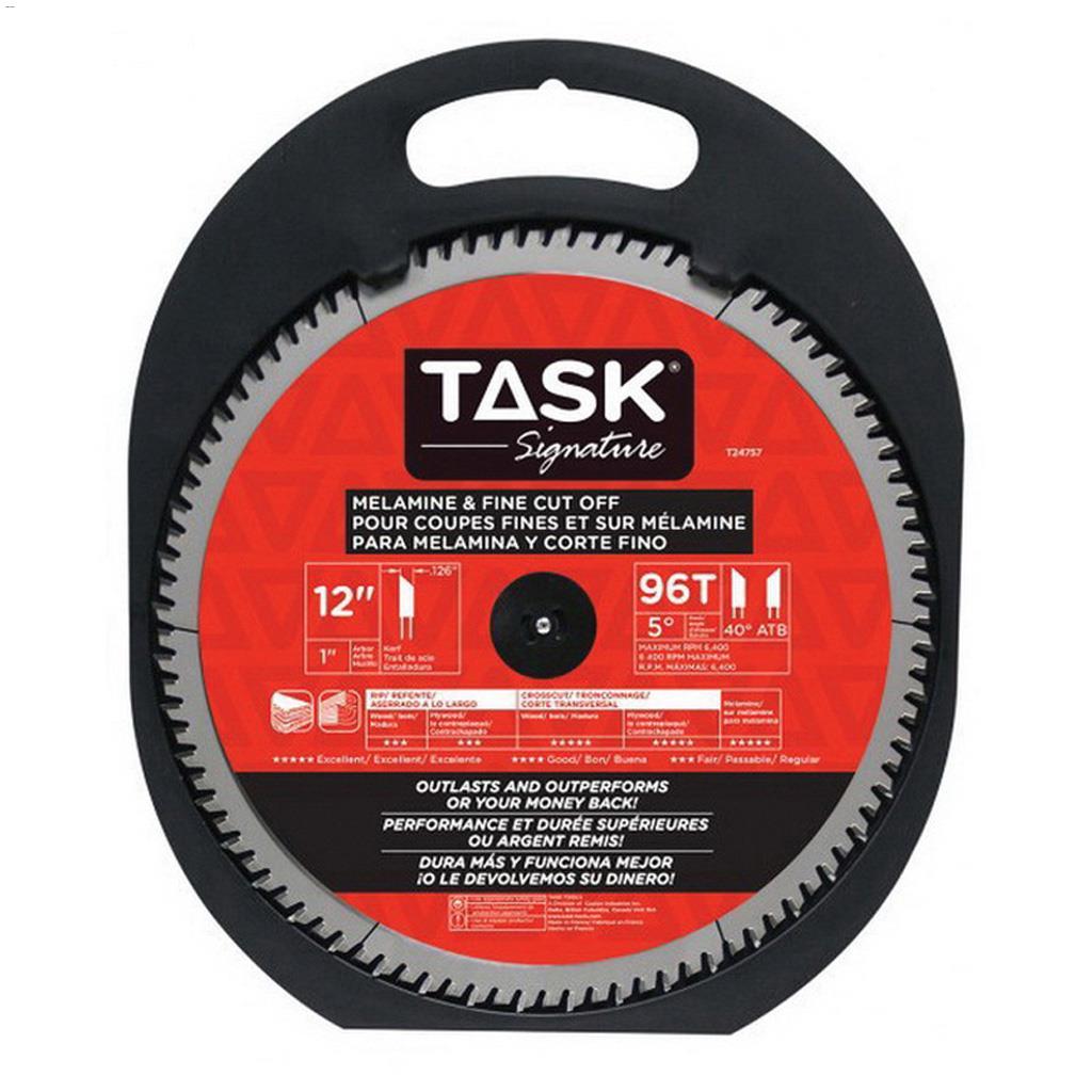 12" 96 Teeth Micrograin Melamine & Fine Cut Blade