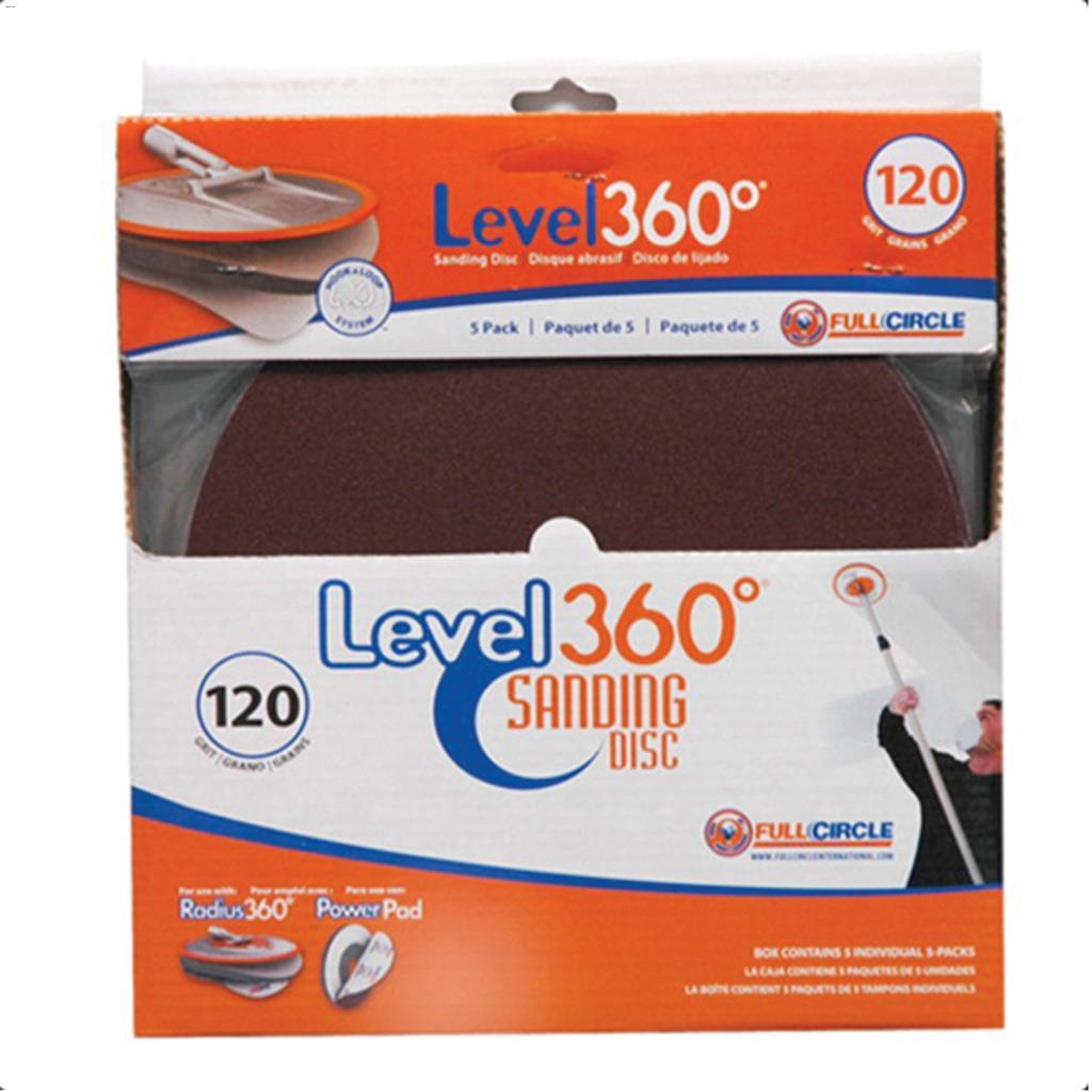100 Grit Radius 360 Sanding Disc-5/Pack