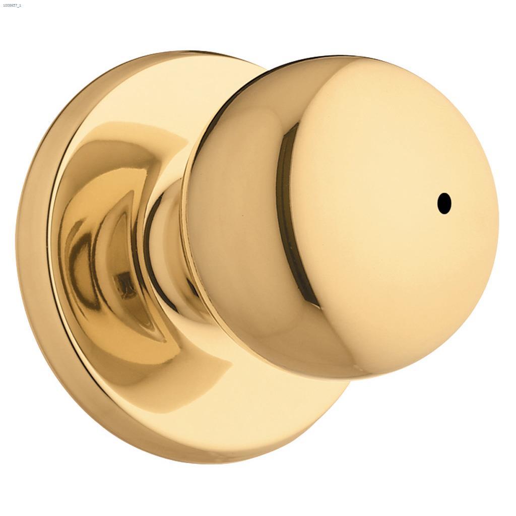 Fairfax Privacy Knob Bright Brass
