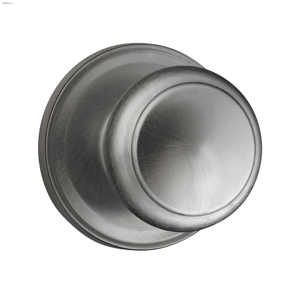 2-3/16" Single Dummy Antique Nickel Phoenix Door Ball Knob