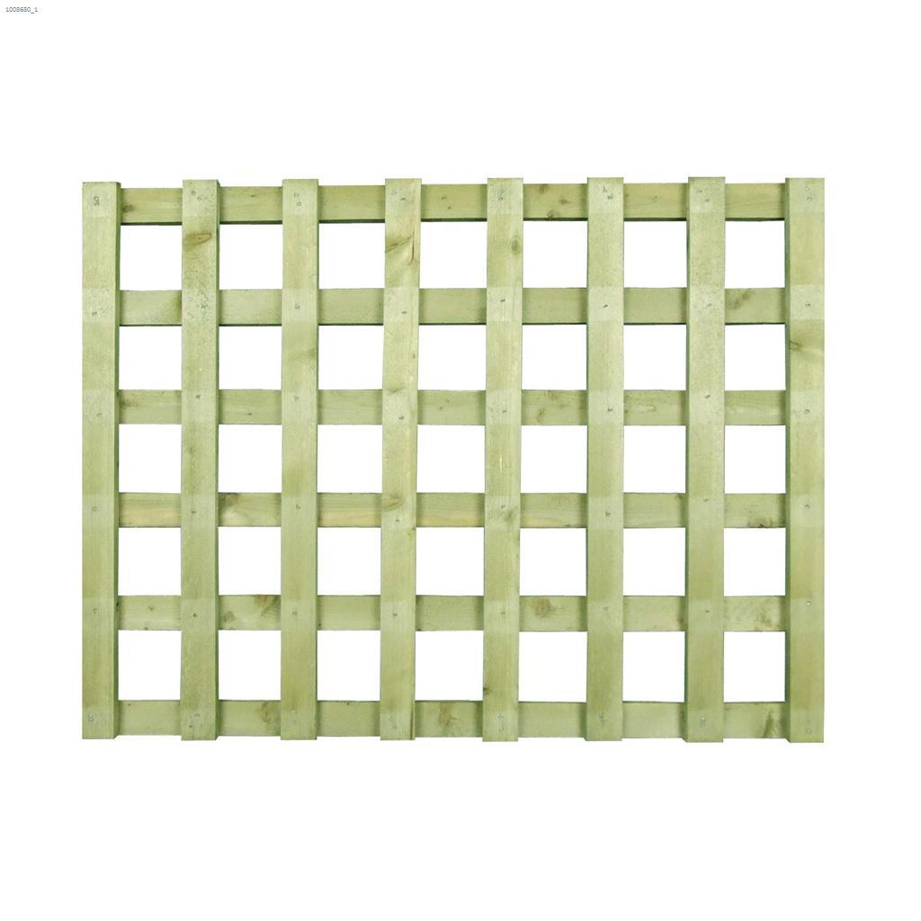 4' x 8' Treillis style Georgian robuste traité sous pression